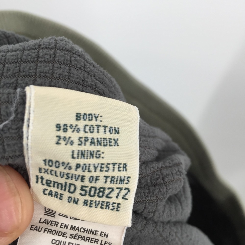 LL Bean Women's Stretch Ripstop‎ Pants Slim-Leg fleece lined trail gorpcore XS - Picture 12 of 14